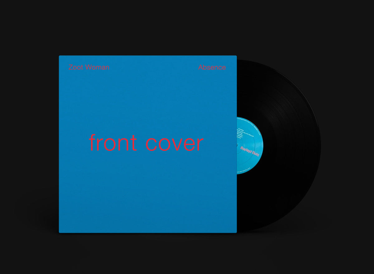 Zoot Woman 'Absence' Vinyl [LP/Gatefold]